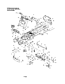 Frame-power steering Diagram and Parts List for PGT9500  MTD Lawn Tractor