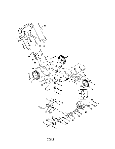 Edger Diagram and Parts List for 25B-520C000  MTD Edger