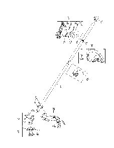 Drive shaft/handle/throttle Diagram and Parts List for 41EDZ46C799  MTD Trimmer