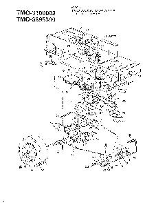 16/18hp 42" lawn tractors page 4 Diagram and Parts List for 3395705  MTD Lawn Tractor
