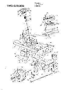 Part Location Diagram of 16896 MTD Pivot Bar Side Plate - R.H.