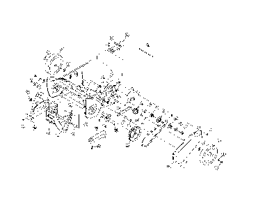 Auger and housing Diagram and Parts List for 31AM2N1C799  MTD Snow Blower