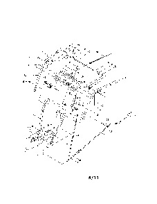 Handles Diagram and Parts List for 31AE6LFG700  MTD Snow Blower