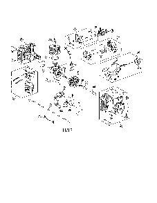 Flywheel/fuel tank/muffler Diagram and Parts List for 41CDZ11G799  MTD Trimmer