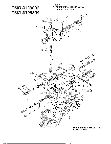 Single speed transaxle-r Diagram and Parts List for 3395705  MTD Lawn Tractor