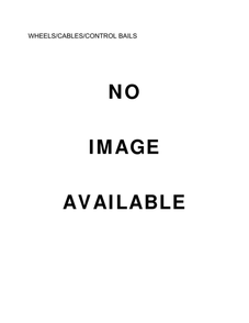 Wheels/Cables/Control Bails Diagram and Parts List for 12BBP2R3793 2020 MTD Lawn Mower