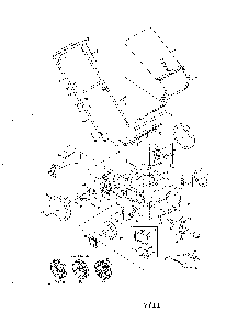 Lawn mower Diagram and Parts List for 11A-544A031  MTD Lawn Mower