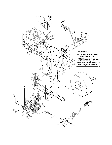 Drive Diagram and Parts List for 13AX795G031  MTD Lawn Tractor