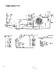 Electrical system Diagram and Parts List for 3394704  MTD Lawn Tractor