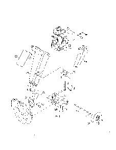 Chute/frame/engine Diagram and Parts List for 24A-464M799  MTD Chipper Shredder