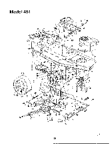 Lawn mower page 5 Diagram and Parts List for SKU3102806  MTD Lawn Mower
