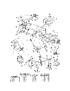 Part Location Diagram of UNAV MTD Engine-electric start