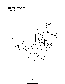 Blower housing Diagram and Parts List for 614E  MTD Snow Blower