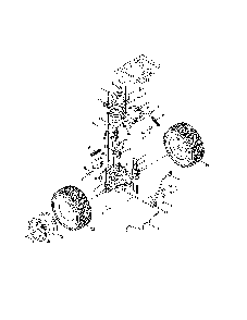 Transmission/wheels Diagram and Parts List for 13B226JD299  MTD Lawn Mower