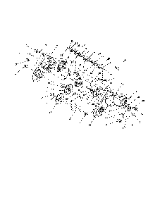 Gear case Diagram and Parts List for 21AA413H700  MTD Tiller