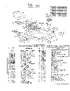 42" lawn tractors Diagram and Parts List for 33941A  MTD Lawn Tractor