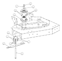 Part Location Diagram of 01007491 MTD Spindle Assembly