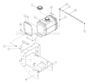 Page K Diagram and Parts List for G1336 55AE200R718 MTD Lawn Mower