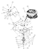 Page B Diagram and Parts List for G1336 55AE200R718 MTD Lawn Mower