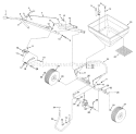 Part Location Diagram of 30413 MTD HANDLE ASSY-UPPER