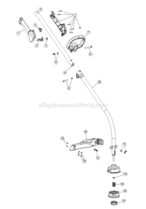 Part Location Diagram of 753-06214 MTD Lower Boom Asm W/s