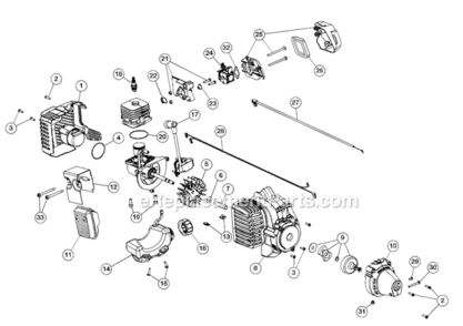 Part Location Diagram of 753-06179 MTD Starter Hsg