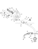 Part Location Diagram of 1985140 MTD Knob Retaining Nut
