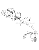 Part Location Diagram of 753-05495 MTD Fixed Head Asm