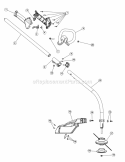 General Assembly Diagram and Parts List for MS2550SE 41ADZ33C768 MTD Trimmer
