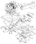 Page C Diagram and Parts List for 210-310-059 1990 MTD Tiller