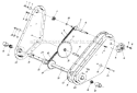 Page A Diagram and Parts List for 210-310-105/23832 1990 MTD Tiller