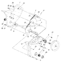 Page A Diagram and Parts List for 218-031-032 1988 MTD Tiller