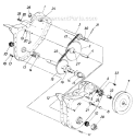 Page A Diagram and Parts List for 219-031-031/B063-048 1989 MTD Tiller