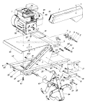 Page C Diagram and Parts List for 219-310-055/481-4026 1989 MTD Tiller