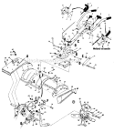 Page A Diagram and Parts List for 219-430-031/2832-475 1989 MTD Tiller