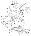 Part Location Diagram of 5923 MTD 24" & 26" Spiral Ass'Y.-L.H.