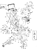 Page A Diagram and Parts List for 366 Mdl  1987 MTD Lawn Mower