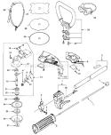 Page B Diagram and Parts List for ST35 59AA104-195 MTD Trimmer