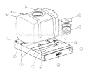 Part Location Diagram of 1003846 MTD LABEL-SY100PE MTD