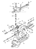 Page J Diagram and Parts List for TMO3214509  MTD Lawn Tractor