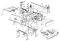 Page G Diagram and Parts List for TMO3214509  MTD Lawn Tractor