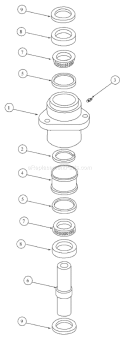 Page D Diagram and Parts List for 1748F 55AF3DAM195 MTD Lawn Mower