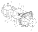 Page F Diagram and Parts List for MMZ-2554 53AB5B8K195 MTD Lawn Tractor