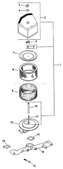 Page Q Diagram and Parts List for MMZ-2554 53AB5B8K195 MTD Lawn Tractor