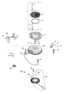 Page W Diagram and Parts List for MMZ-2560 53AB5B8J195 MTD Lawn Tractor