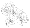 Page H Diagram and Parts List for MMZ-2554 53AB5B8K195 MTD Lawn Tractor