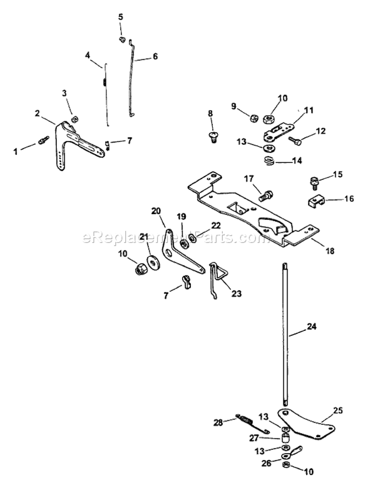 Page T Diagram and Parts List for MMZ-2554 53AB5B8K195 MTD Lawn Tractor