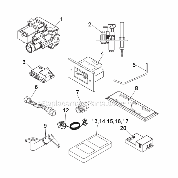 Models Cdvr33Nsc117, Cdvr33Psc117, Cdvt33Nsc7, Cdvt33Psc7, Cdv(R,T)36Nsc7, Cdv(R,T)36Psc7, Cdv(R,T)42/47Nsc7, Cdv(R,T)42/47Psc7 Signature Command System Diagram and Parts List for CDV7SERIES  Majestic Fireplace & Insert
