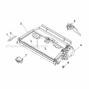 24Nbmv Natural Gas And Propane Millivolt Burner Assembly Diagram and Parts List for 24NB 24NB Series Majestic Heating Stove