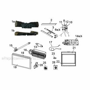 Part Location Diagram of 057958 Majestic Ignitor Piezo W/Nut Sit